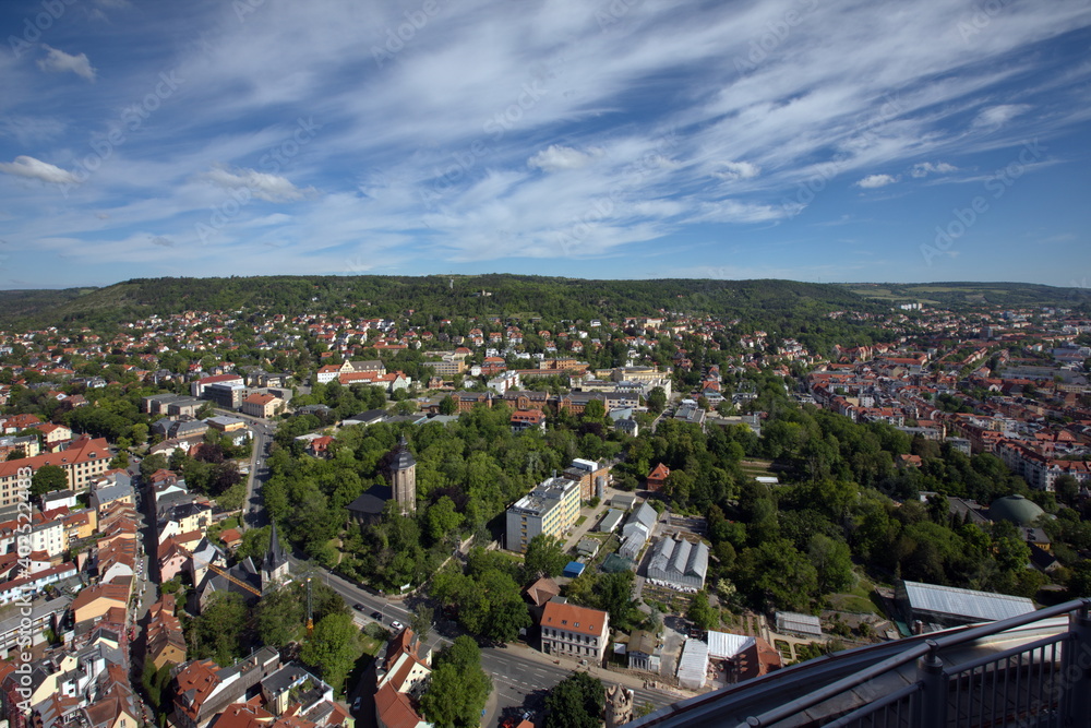 Obraz premium Jena Turmaussicht