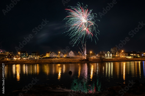 Happy New Year 2021 from Brønnøysund ,Helgeland,Nordland county,Norway,scandinavia,Europe © Gunnar E Nilsen