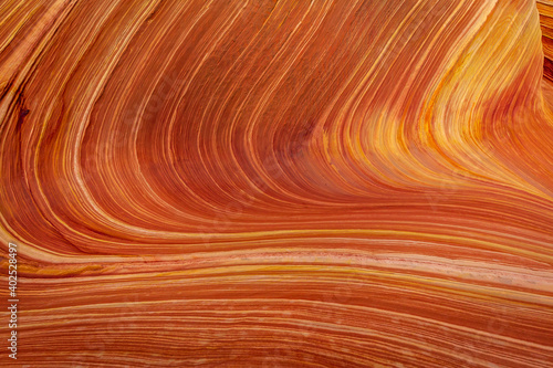 The Wave sandstone formation in Arizona