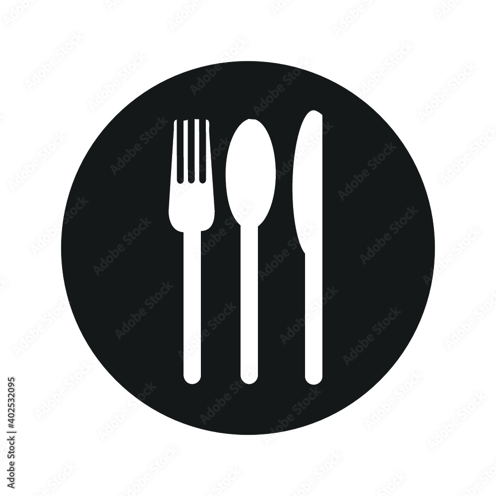Restaurant icon, flash design illustration Restaurant icon, flash design illustration
