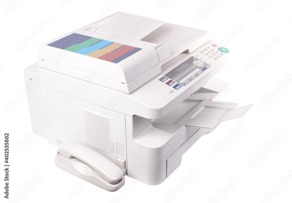 printer isolated on white background printer isolated on white background