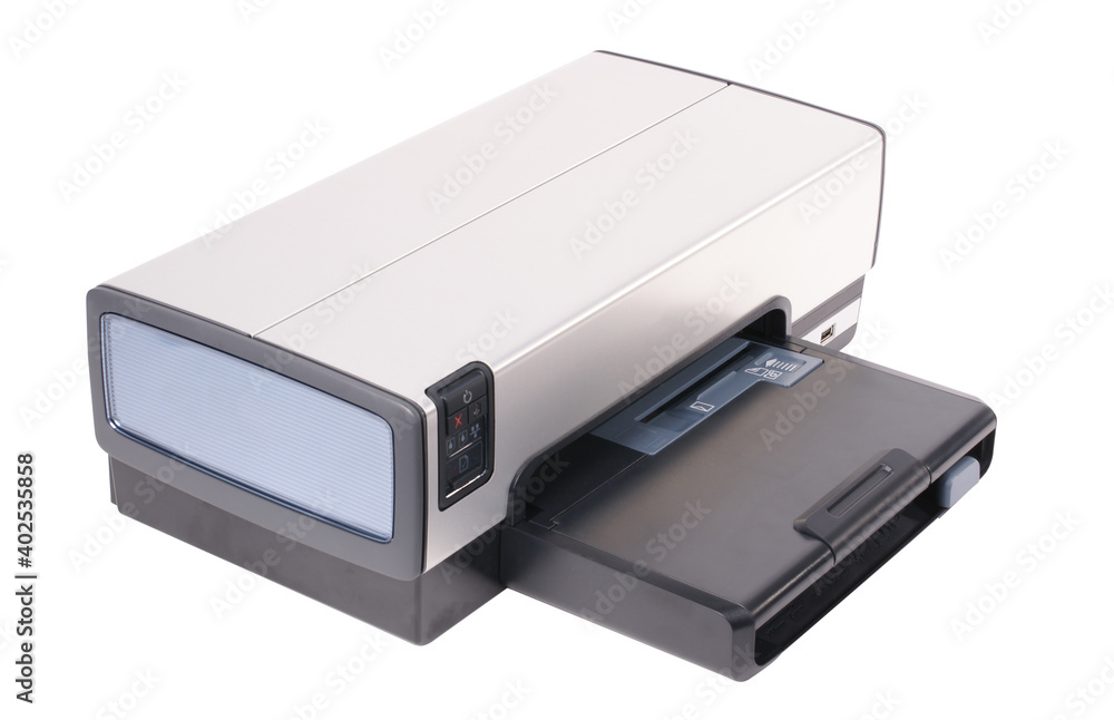 printer isolated on white background printer isolated on white background