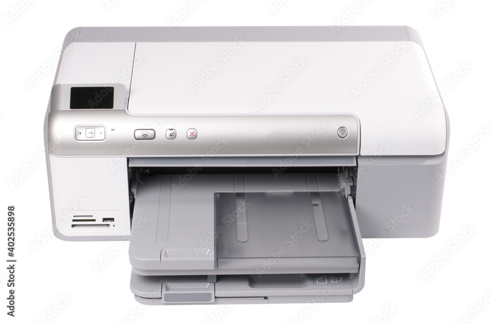 printer isolated on white background printer isolated on white background