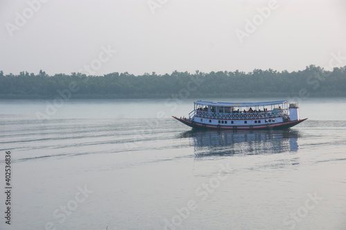 water transport at sundarban national park photo