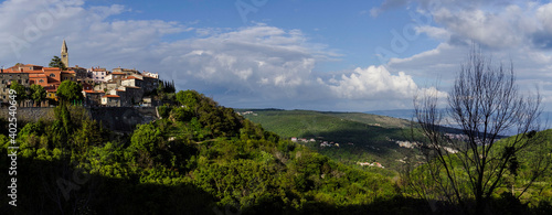 Labin  - Albona-  peninsula de Istria  Croacia  europa