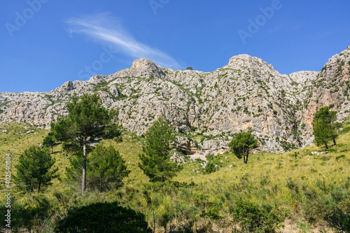 riscos de Sa Cadira des Bisbe, Comellar de Ses Sinies,Mallorca, islas baleares, Spain