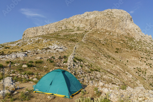 Mola de s'Esclop 926 metros de altitud , Sierra de Tramontana, Mallorca, islas baleares, Spain
