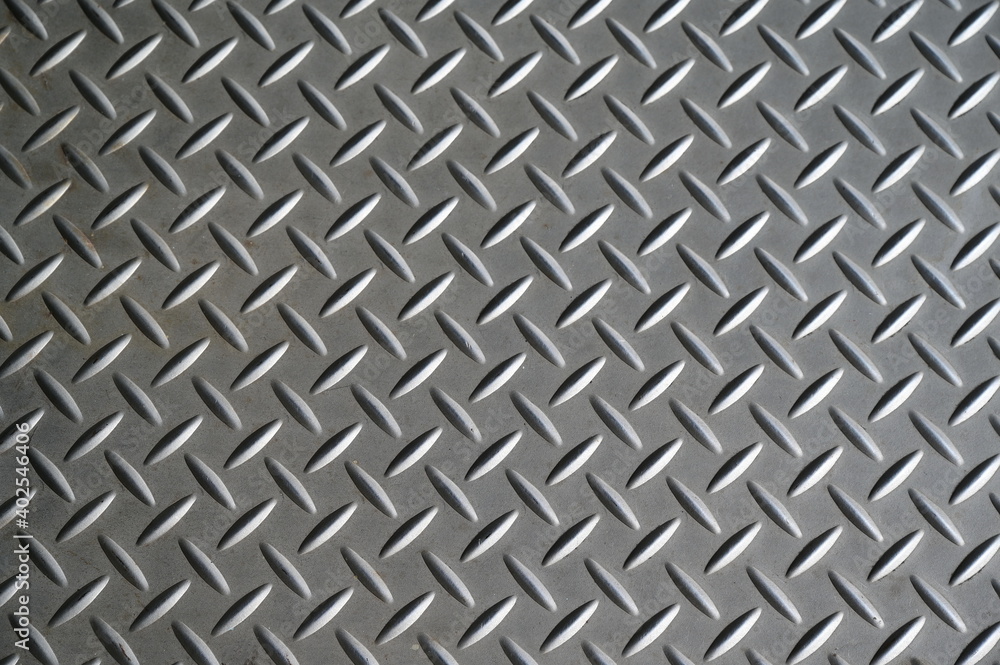 Metal background, chicken paw pattern painted in dark gray, use as background image or insert text. Embossed metal plates are used for areas where there is slippage, such as boats, buses, overpasses.
Metal background, chicken paw pattern painted in dark gray, use as background image or insert text. Embossed metal plates are used for areas where there is slippage, such as boats, buses, overpasses.