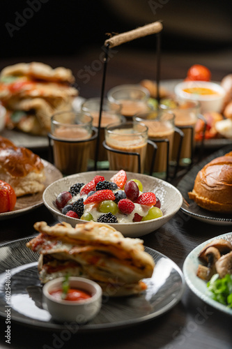 Indian Food - Traditional Breakfast set 