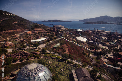 view from the top of the top of the mountain