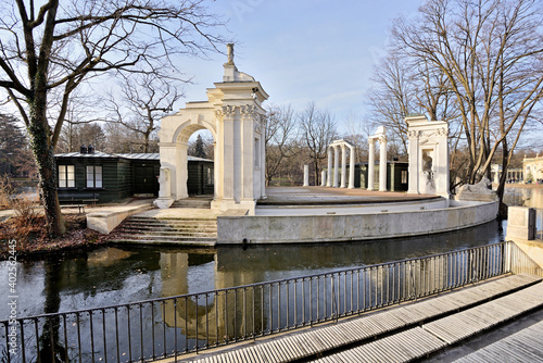 Amphitheatre In Lazienki Park (Royal Baths Park), Warsaw, Poland © Tomasz Warszewski