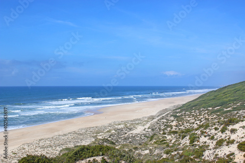 North Nazare Beach  Portugal 