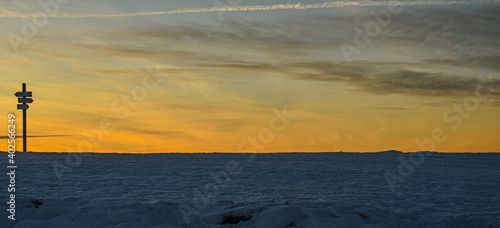 Stunning sunsets in Italy