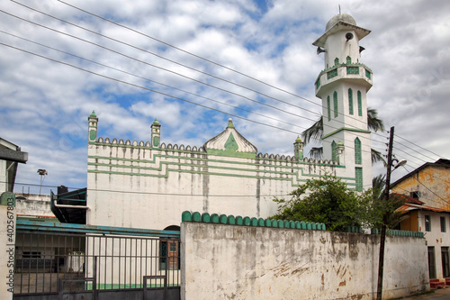 Mosque in historical part of Mombasa, Kenya. photo