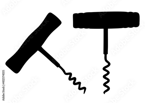 Wine opening corkscrews included.