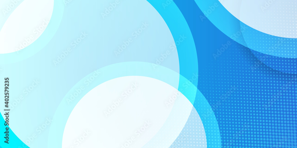 Blue abstract background with white circle. Trendy white blue color of 2021 background. Suit for business, corporate, institution, party, festive, seminar, and talks Blue abstract background with white circle. Trendy white blue color of 2021 background. Suit for business, corporate, institution, party, festive, seminar, and talks