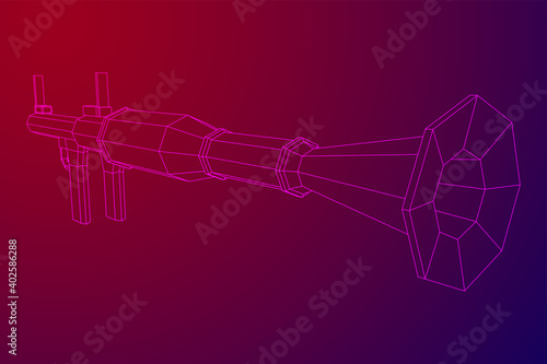 Anti-tank rocket propelled grenade launcher - RPG 7