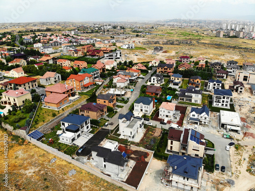 Elite residential community homes in Yerevan. Armenia