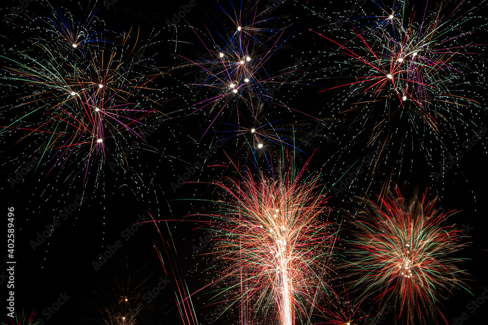 fireworks on new years eve fireworks on new years eve
