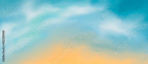 abstract background  sky and sand  sand and water on the beach. color mixing  light grain