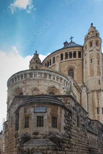 Jerusalem  Israel. Assumption Monastery in the old city of Jerusalem.