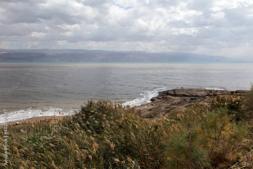 fragment of the shore of the Dead Sea