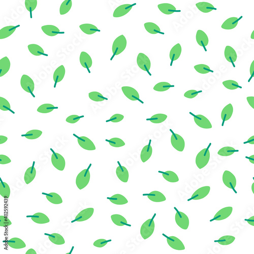 Leaves eco pattern, modern hipster seamless pattern with.