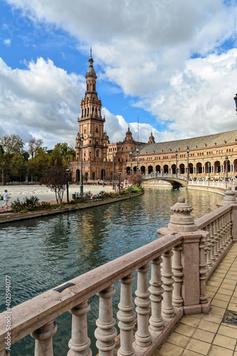 Seville in November.