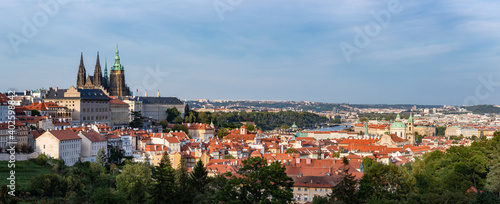 Prague Castle with view to old town