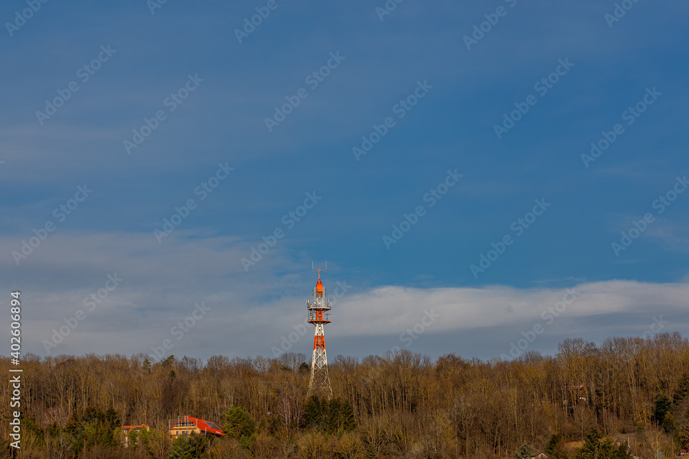 Obraz premium Fernmeldeturm Bayreuth