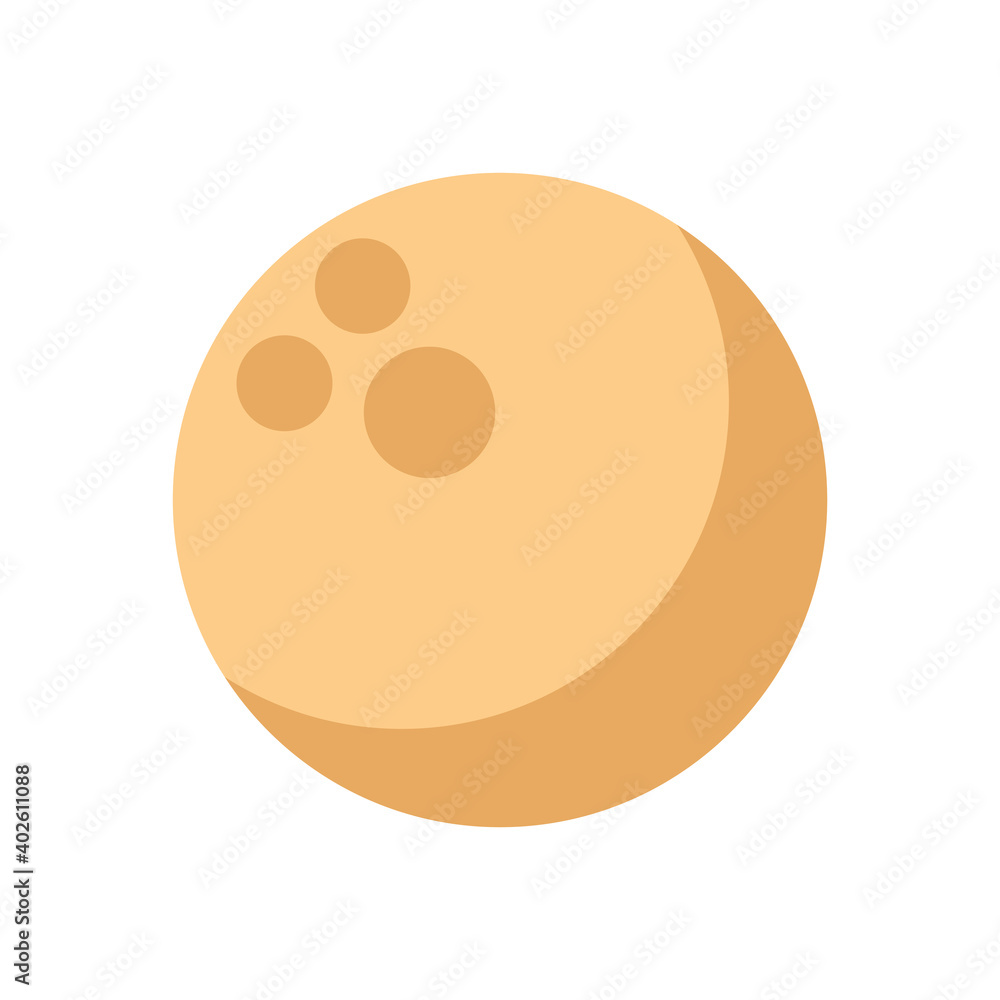 Fototapeta premium moon icon isolated vector design
