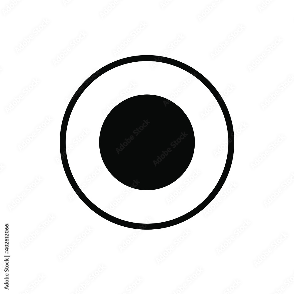 black screen record icon flat design black screen record icon flat design
