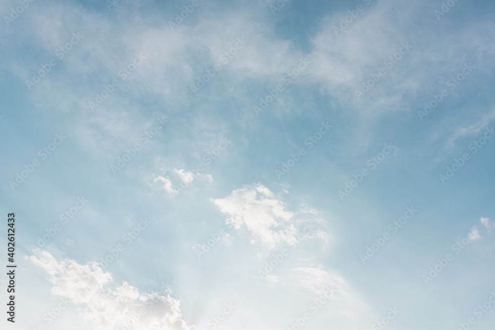 Fototapeta premium blue sky with clouds