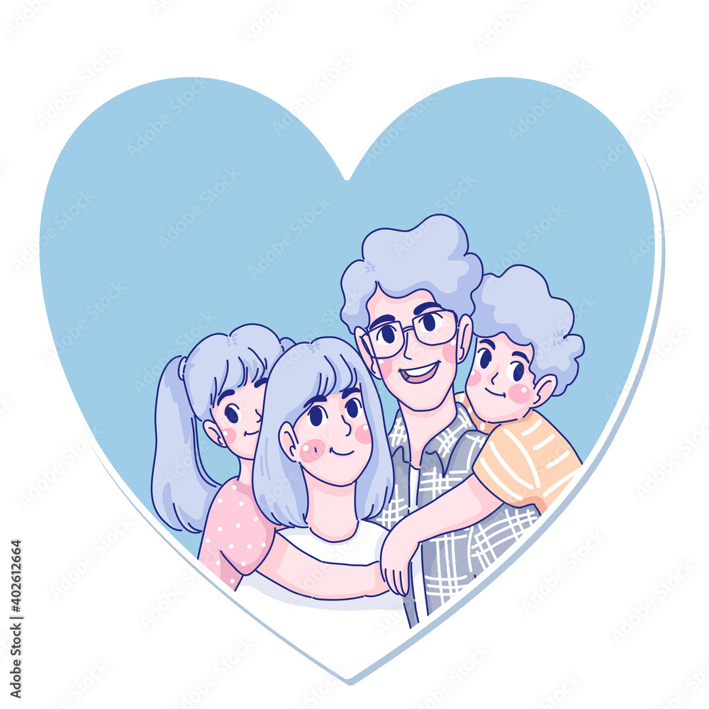 Family illustration 