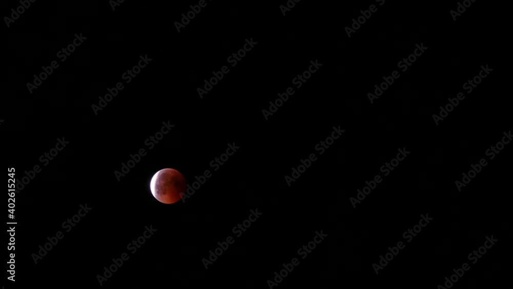 bloody red moon eclipse on 28 7 july time lapse bloody red moon eclipse on 28 7 july time lapse