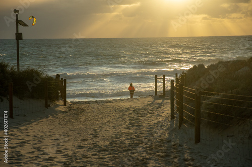 Sunset at Scarborough beach Western Australia