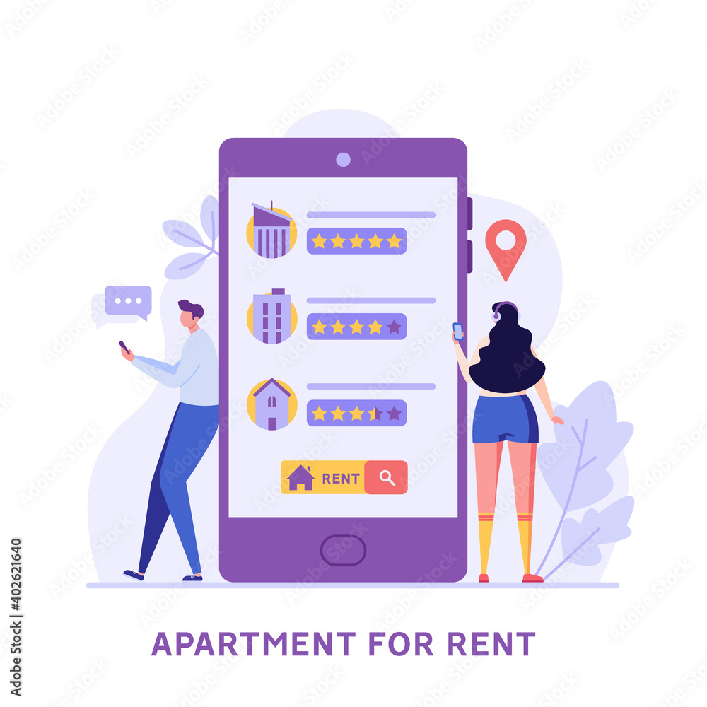 house-for-rent-people-renting-apartment-with-online-service-users