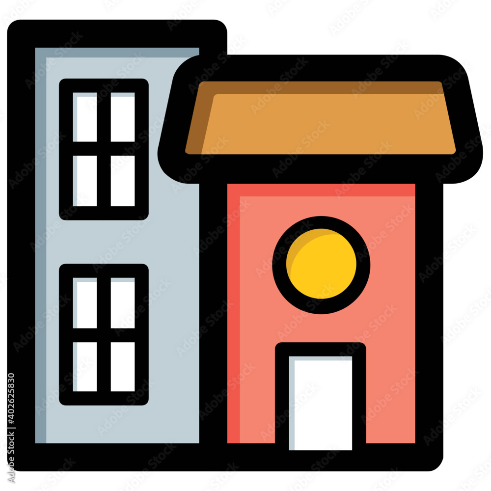 A building vector icon, illustration school in this icon set A building vector icon, illustration school in this icon set