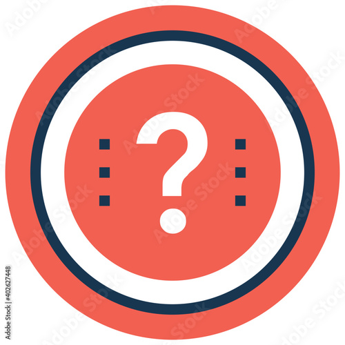 Question Mark, vector for punctuation, questions, interrogation and help visuals 