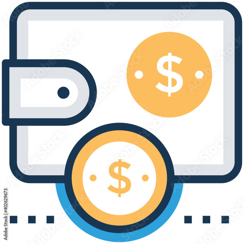 Online shopping, e commerce Vector Icon