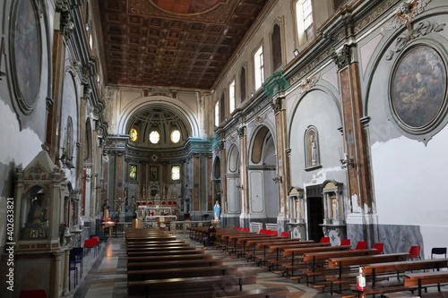 Napoli - Interno della Chiesa di Sant Antonio Abate