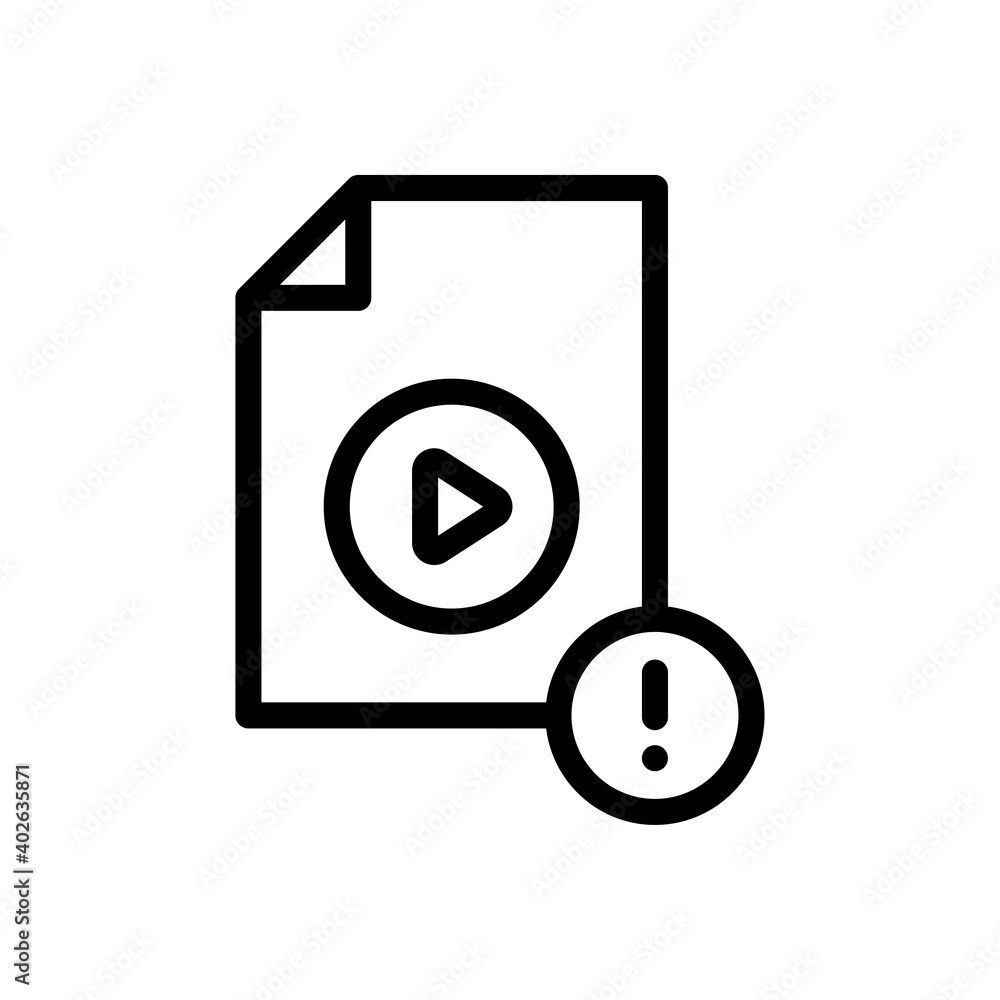 video file error video file error
