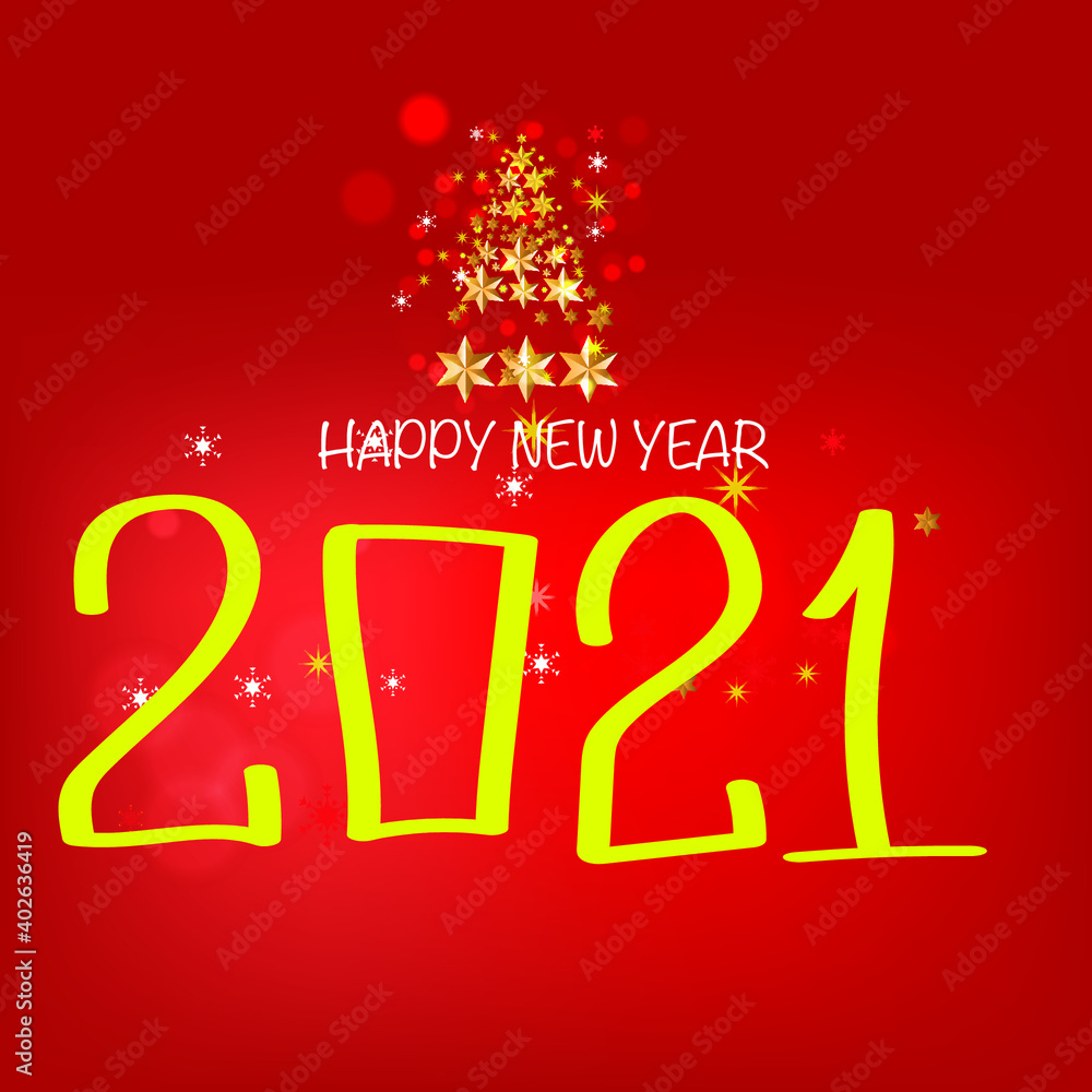 2021 HAPPY NEW YEAR script text hand lettering. Design template Celebration typography poster, banner or greeting card
2021 HAPPY NEW YEAR script text hand lettering. Design template Celebration typography poster, banner or greeting card