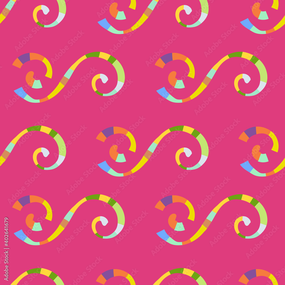 Abstract poster design. Liquid colorful shapes on light background. Vector illustration.