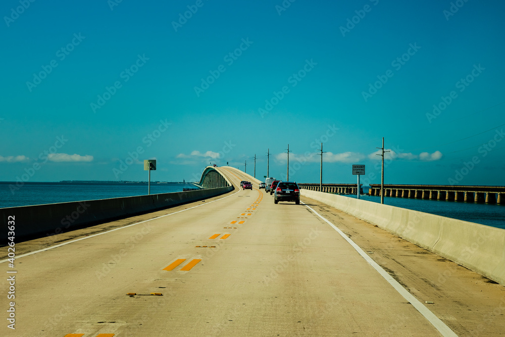 Overseas Highway to Key West, FL.