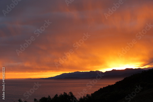 Sunrise in the Sierra of Cuera photo