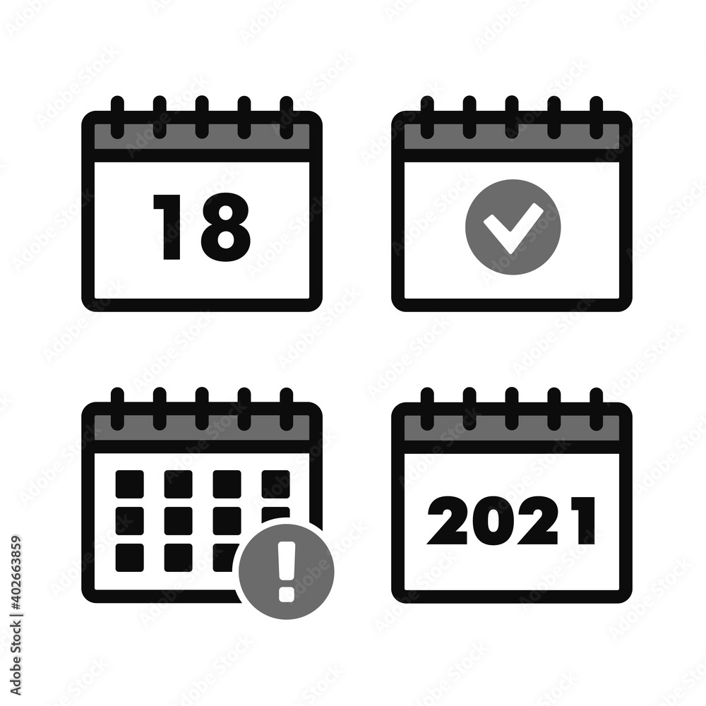 Event add delete progress vector icons. Plan vector. Date icons Event add delete progress vector icons. Plan vector. Date icons