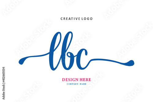 LBC lettering logo is simple, easy to understand and authoritative