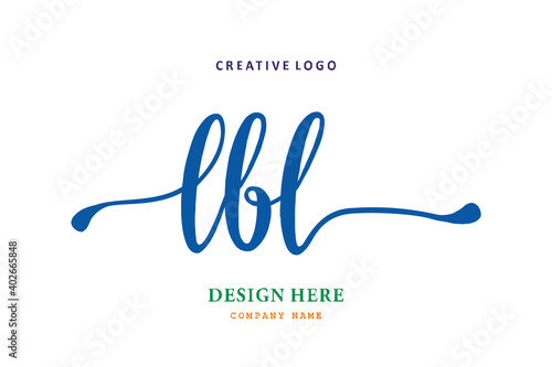 LBL lettering logo is simple, easy to understand and authoritative