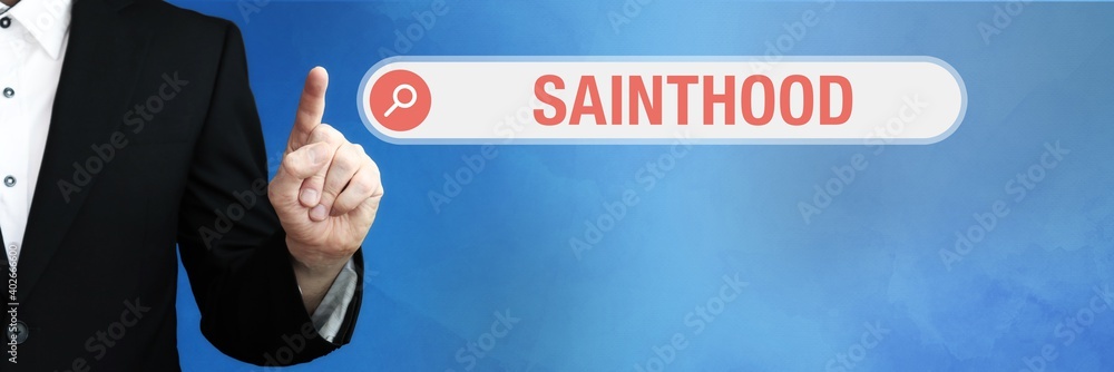 Bild auf Leinwand Sainthood